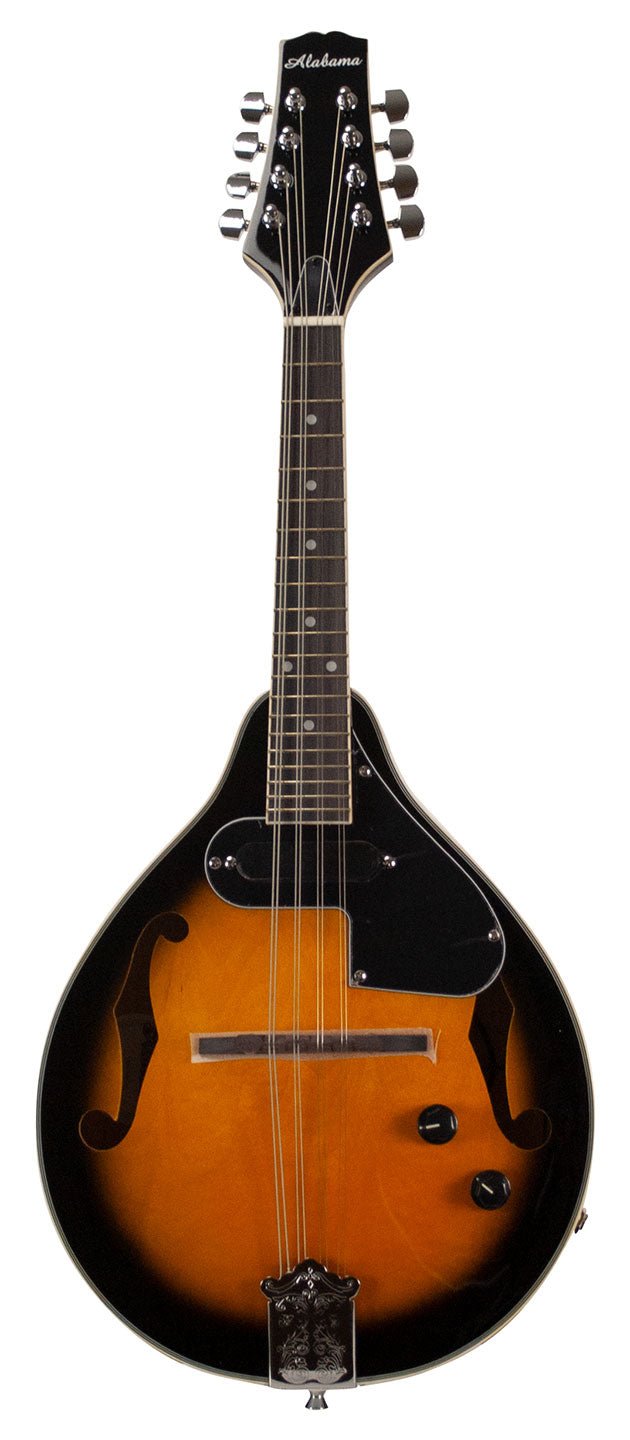 Alabama A Style Mandolin with Electronics, Tobacco Sunburst by Coast Music