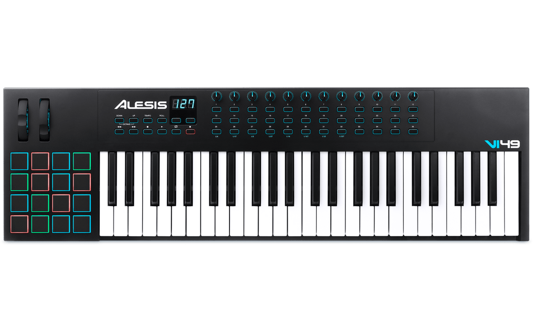 Alesis VI49 Advanced 49 - Key USB/MIDI Keyboard Controller by inMusic