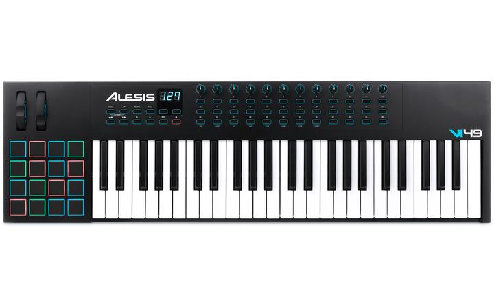 Alesis VI49 Advanced 49 - Key USB/MIDI Keyboard Controller by inMusic