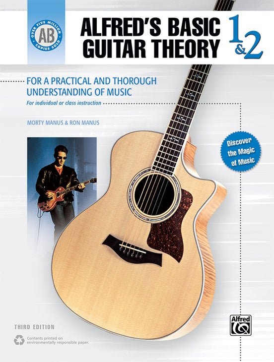 Alfred's Basic Guitar Theory 1 & 2 by Alfred Publishing