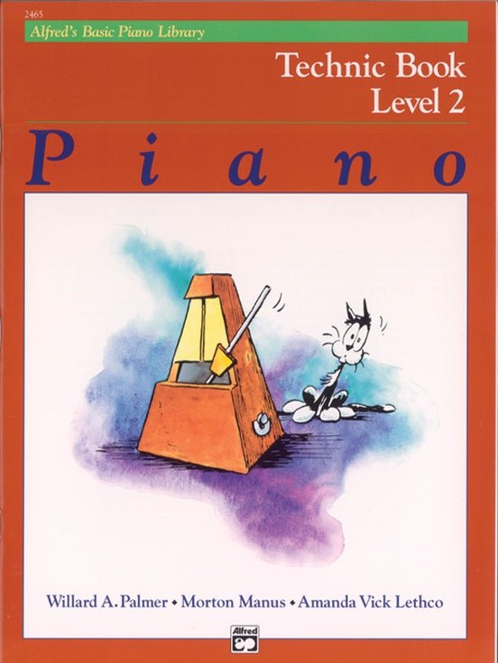 Alfred's Basic Piano Library: Technic Book 2 by Alfred Publishing