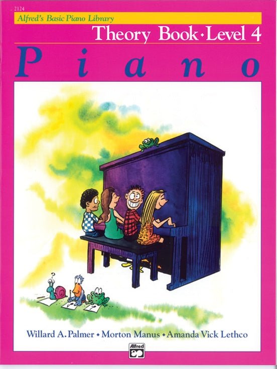 Alfred's Basic Piano Library: Theory Book 4 by Alfred Publishing