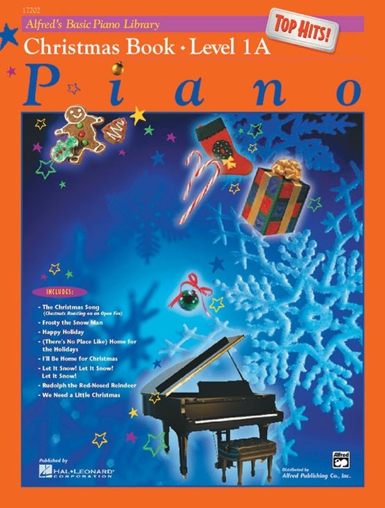 Alfred's Basic Piano Library: Top Hits! Christmas Book 1A by Alfred Publishing
