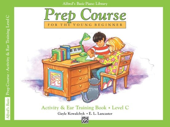 Alfred's Basic Piano Prep Course: Activity & Ear Training Book C by Alfred Publishing