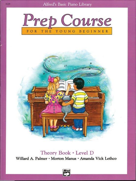 Alfred's Basic Piano Prep Course: Theory Book D by Alfred Publishing
