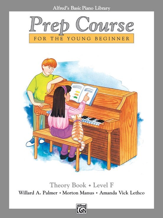 Alfred's Basic Piano Prep Course: Theory Book F by Alfred Publishing