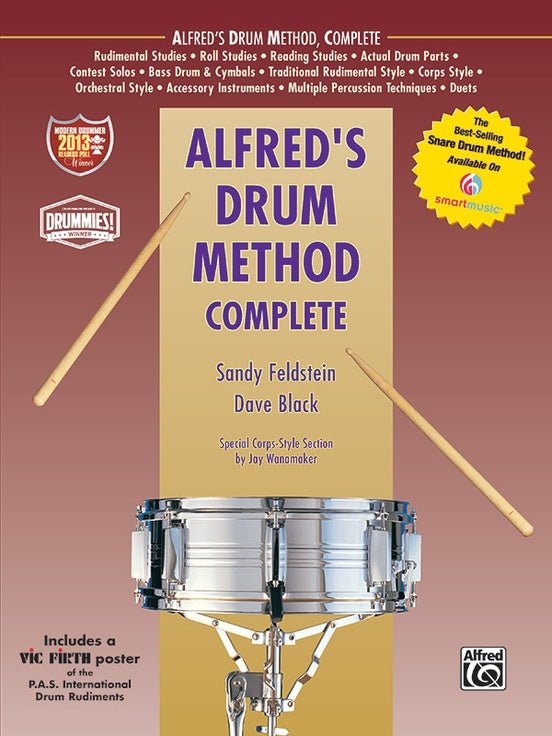 Alfred's Drum Method - Complete by Alfred Publishing