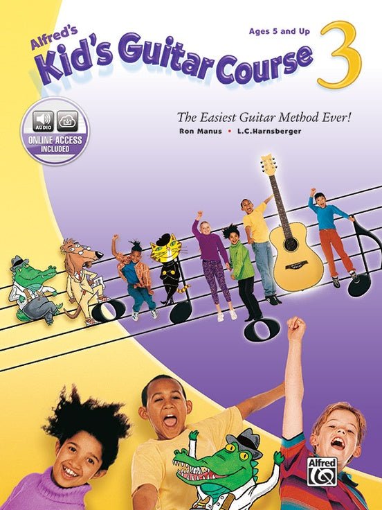 Alfred's Kid's Guitar Course 3 by Alfred Publishing