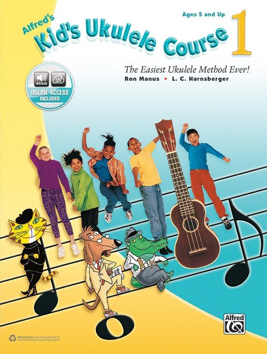 Alfred's Kid's Ukulele Course 1 by Alfred Publishing
