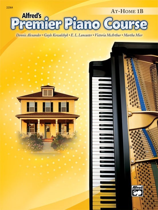 Alfred's Premier Piano Course - At - Home 1B by Alfred Publishing