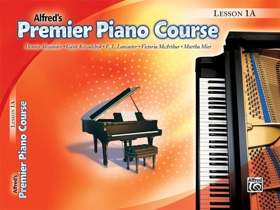 Alfred's Premier Piano Course - Lesson 1A by Alfred Publishing