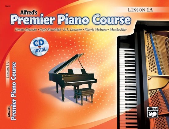 Alfred's Premier Piano Course - Lesson 1A w/CD by Alfred Publishing