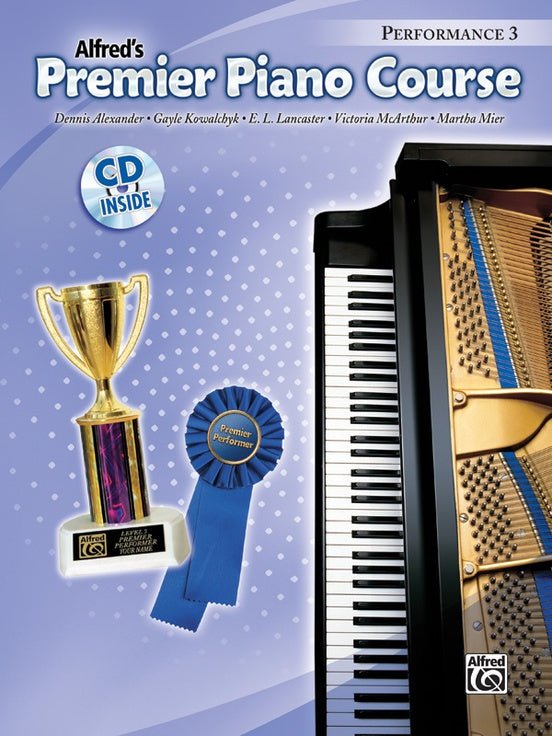 Alfred's Premier Piano Course - Performance 3 w/ CD by Alfred Publishing