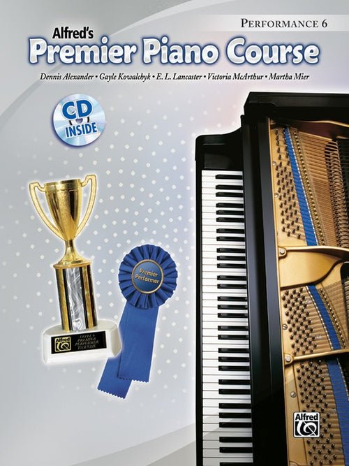 Alfred's Premier Piano Course - Performance 6 w/ CD by Alfred Publishing