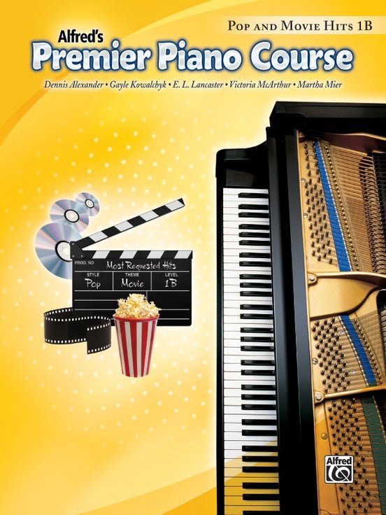 Alfred's Premier Piano Course - Pop and Movie Hits 1B by Alfred Publishing