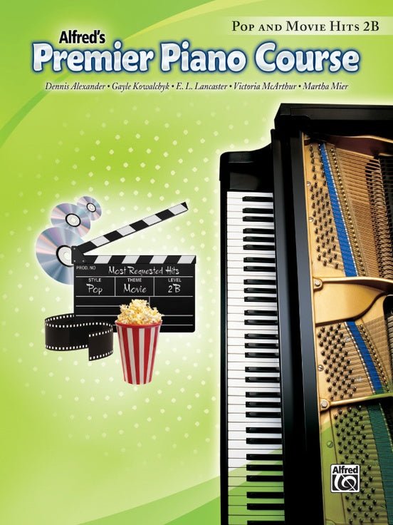 Alfred's Premier Piano Course - Pop and Movie Hits 2B by Alfred Publishing