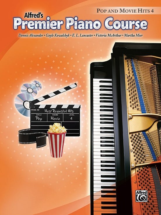 Alfred's Premier Piano Course - Pop and Movie Hits 4 by Alfred Publishing