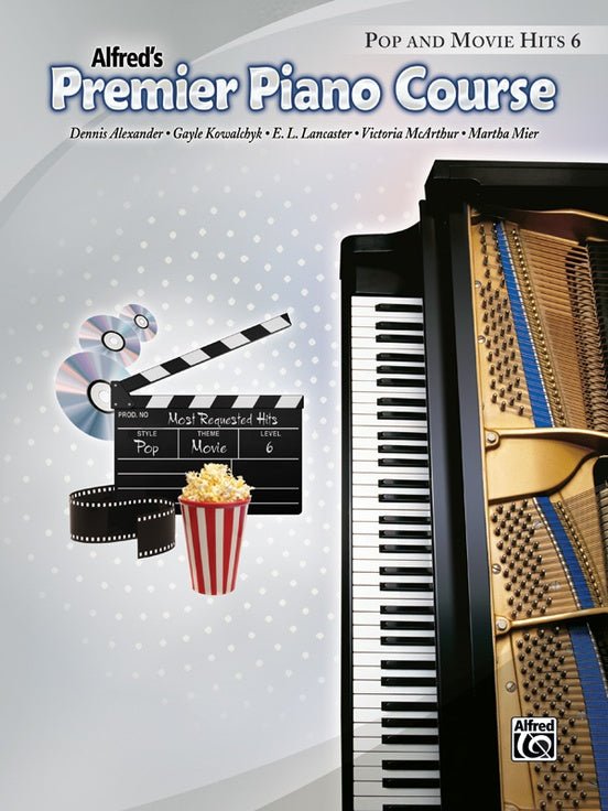 Alfred's Premier Piano Course - Pop and Movie Hits 6 by Alfred Publishing