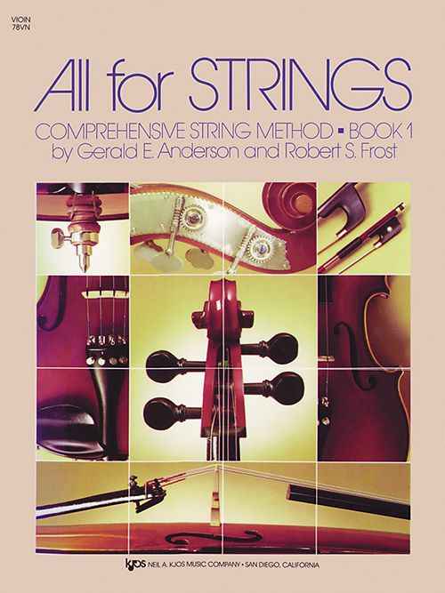 All For Strings Book 1 - Violin by Kjos