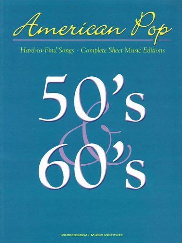 American Pop 50's & 60's - Hard to Find Songs by Hal Leonard
