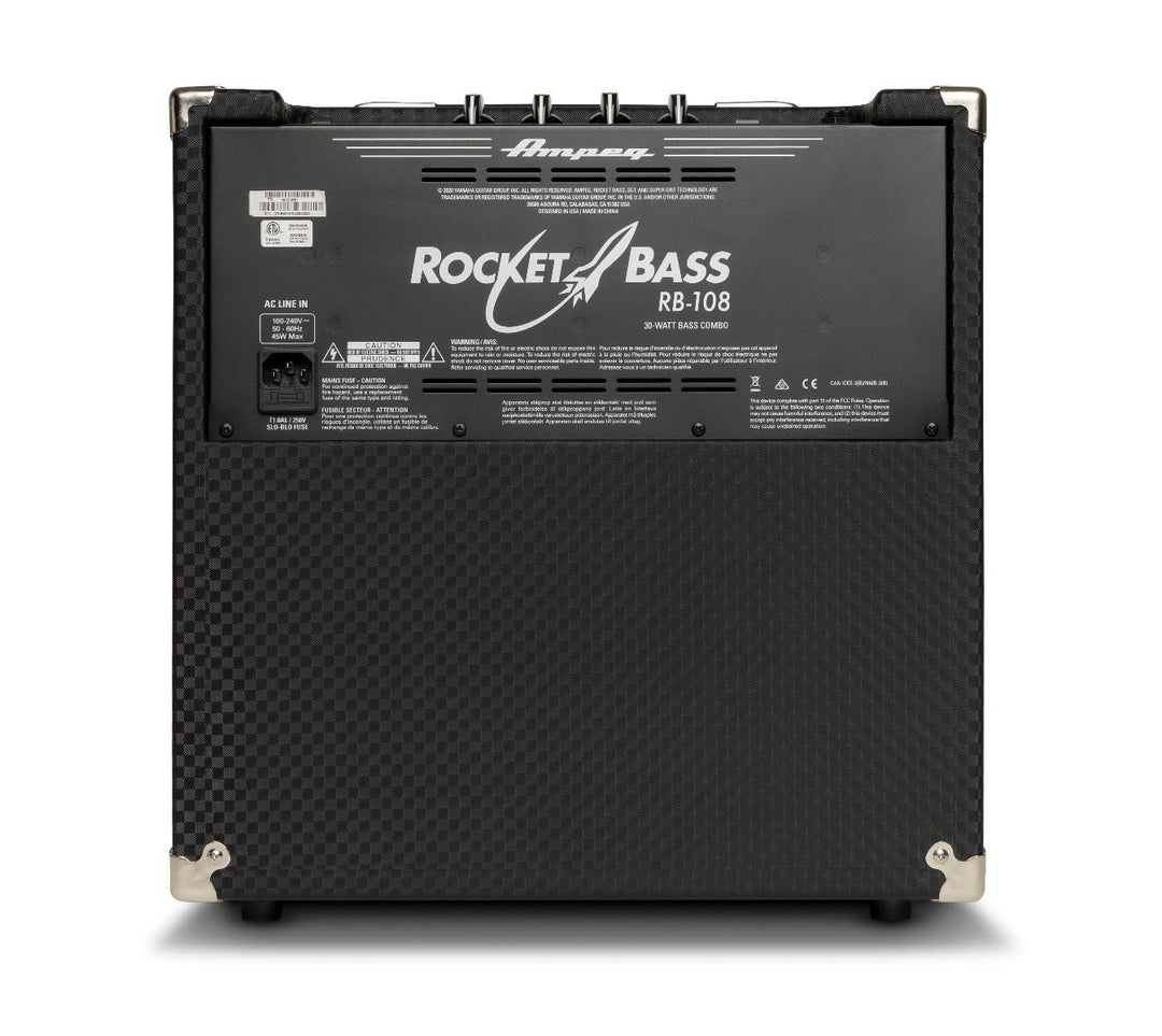 Ampeg Rocket Bass RB - 108 30 Watt 1x8 Combo Bass Amp by Yamaha