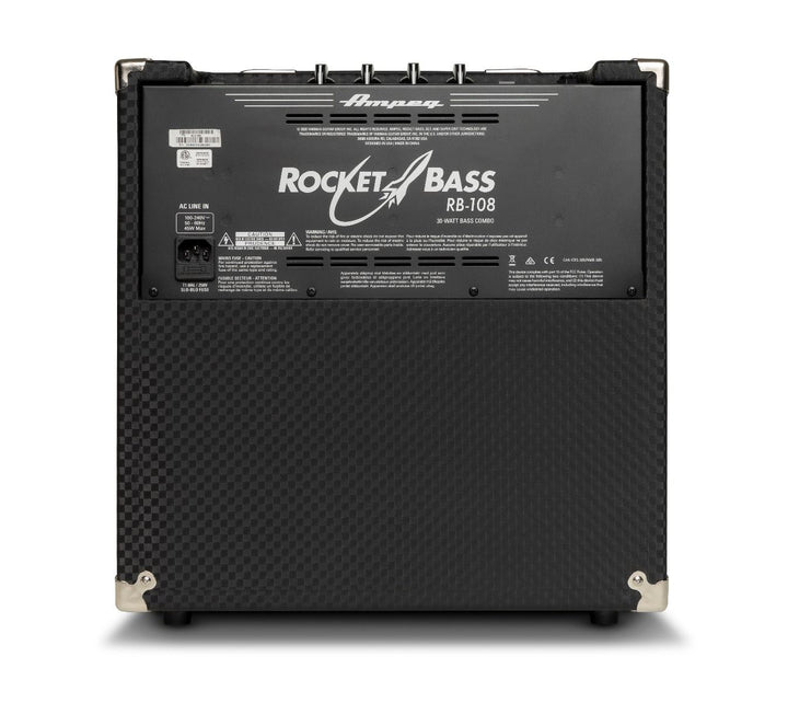 Ampeg Rocket Bass RB - 108 30 Watt 1x8 Combo Bass Amp by Yamaha