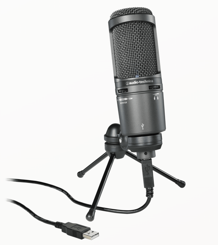 Audio - Technica AT2020USB+ Large Diaphragm Condenser Mic by Audio - Technica Canada