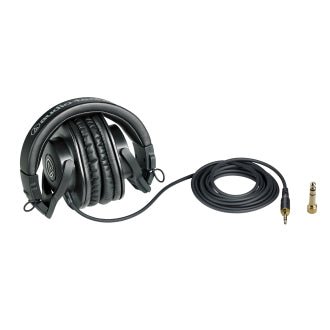 Audio - Technica ATH - M30X Over - Ear Sound Isolating Headphones - Black by Audio - Technica Canada