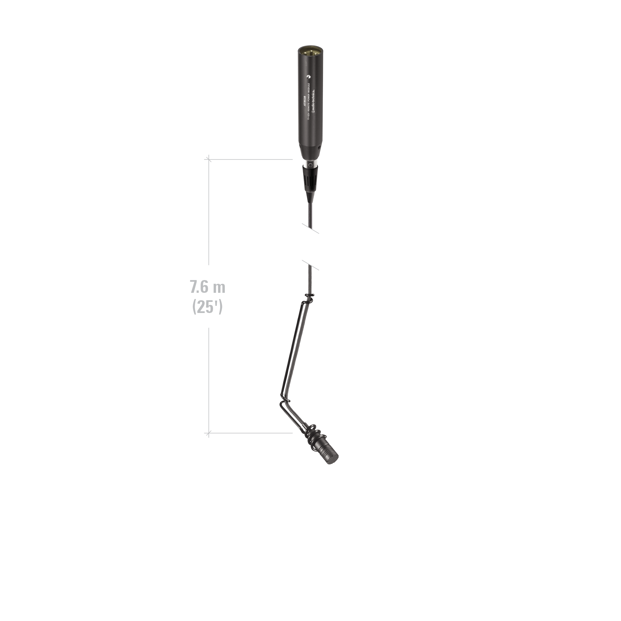 Audio - Technica U853R Cardioid Condenser Hanging Microphone by Audio - Technica Canada