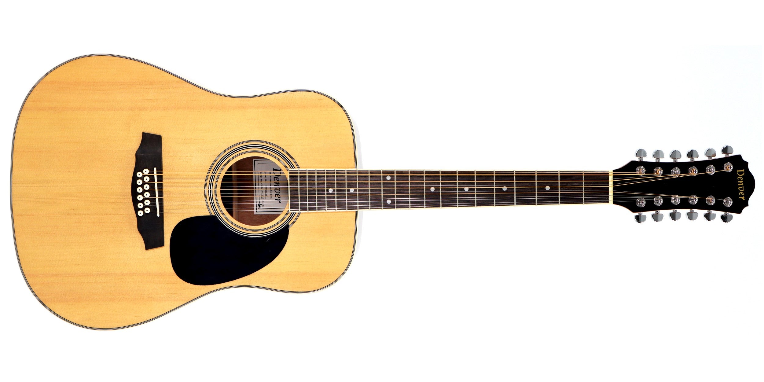 Denver 12 String Steel Acoustic - Natural