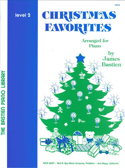 Bastien - Christmas Favorites - Level 2 by Kjos