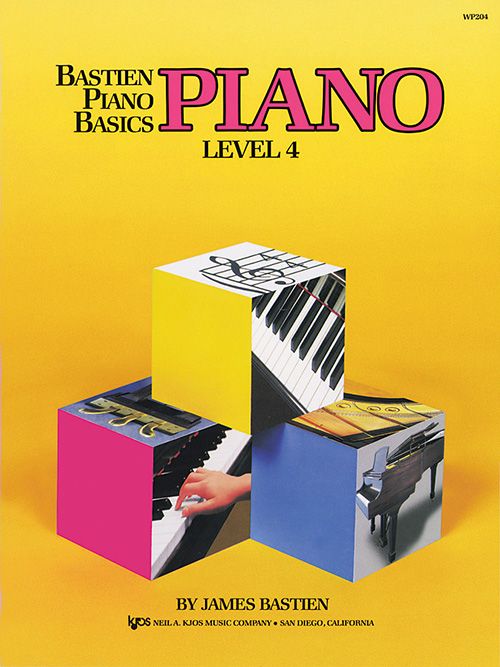 Bastien Piano Basics Piano - Level 4 by Kjos