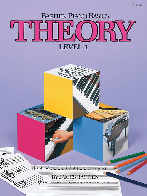 Bastien Piano Basics Theory - Level 1 by Kjos