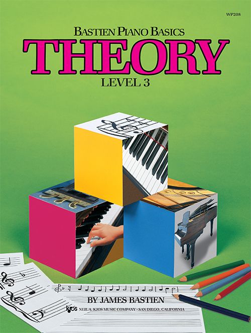 Bastien Piano Basics Theory - Level 3 by Kjos