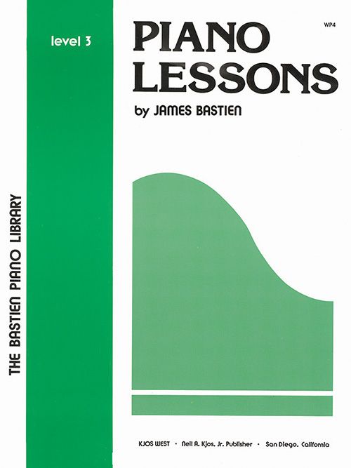 Bastien - Piano Lessons - Level 3 by Kjos