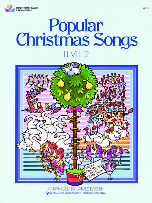 Bastien - Popular Christmas Songs - level 2 by Kjos
