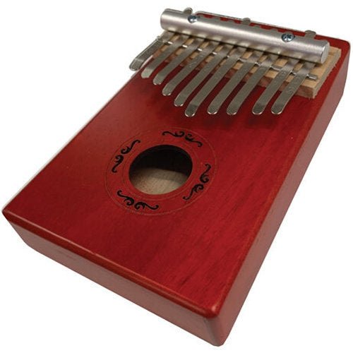Beaver Creek Kalimba 10 Key, Trans Red by D'Addario Canada