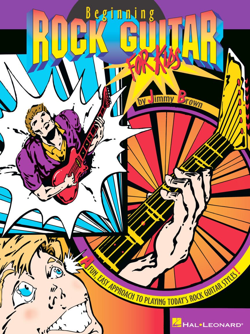 BEGINNING ROCK GUITAR FOR KIDS by Hal Leonard