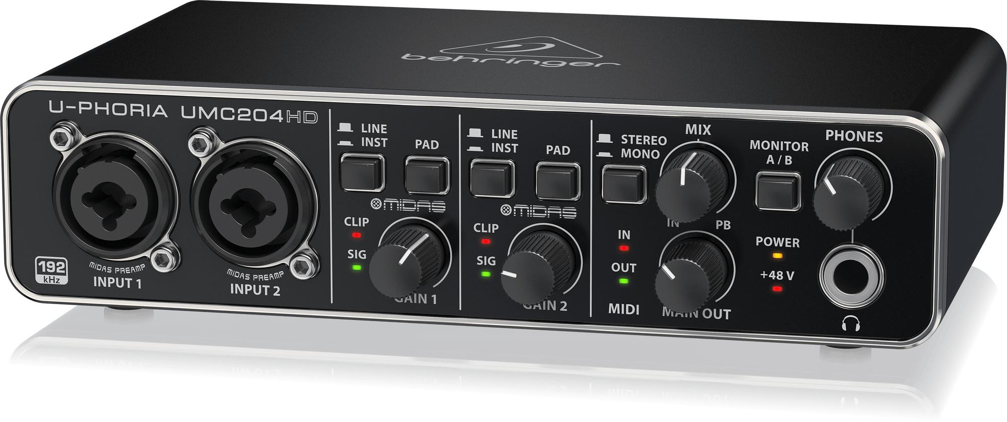 Behringer U - Phoria UMC204HD Audio Interface by Unknown