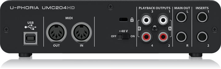 Behringer U - Phoria UMC204HD Audio Interface by Unknown