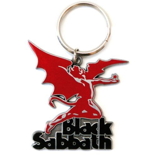 BLACK SABBATH KEYCHAIN: DAEMON (ENAMEL IN - FILL) by Rock Off Trade