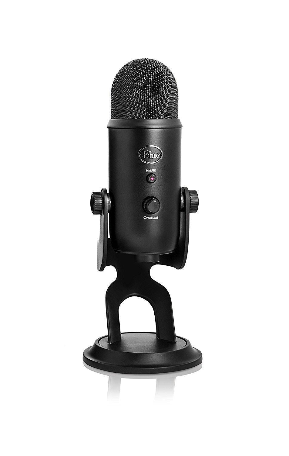 Blue Yeti Blackout USB Microphone by Hal Leonard