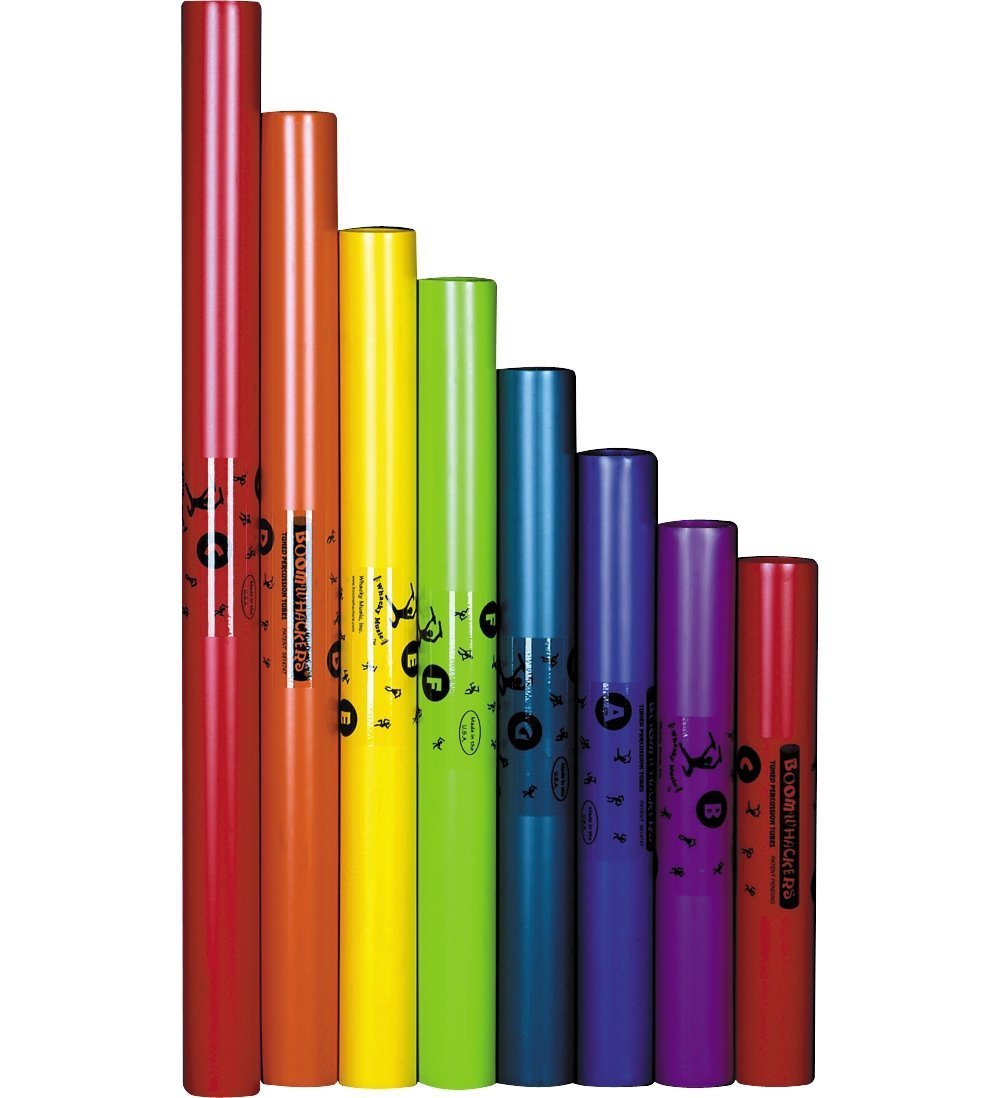 Boomwhackers 8 - note C Major Diatonic Set by Coast Music