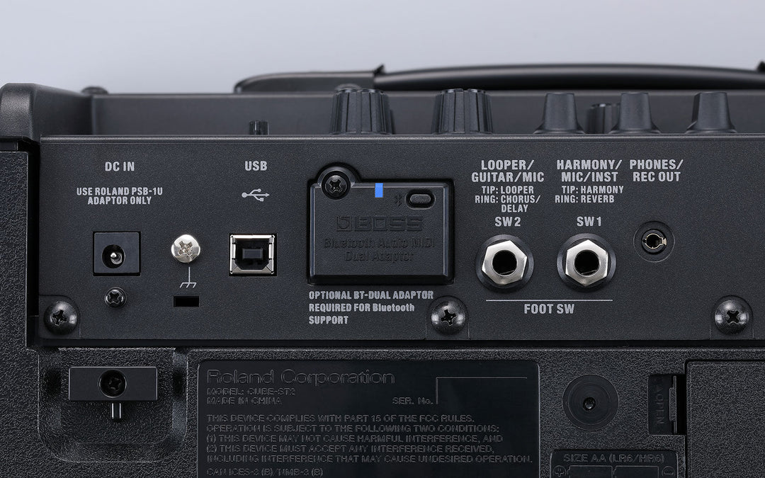 BOSS Bluetooth Audio MIDI Dual Adaptor by Roland Canada