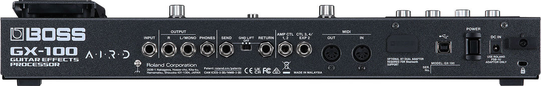 Boss GX - 100 Touch Screen Guitar Effects Processor by Roland Canada