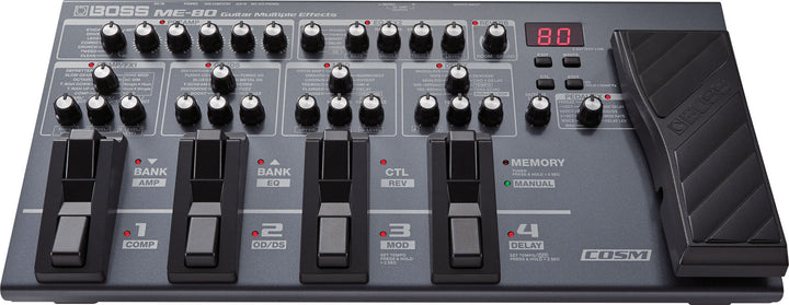 Boss ME - 80 Guitar Multiple Effects by Roland Canada