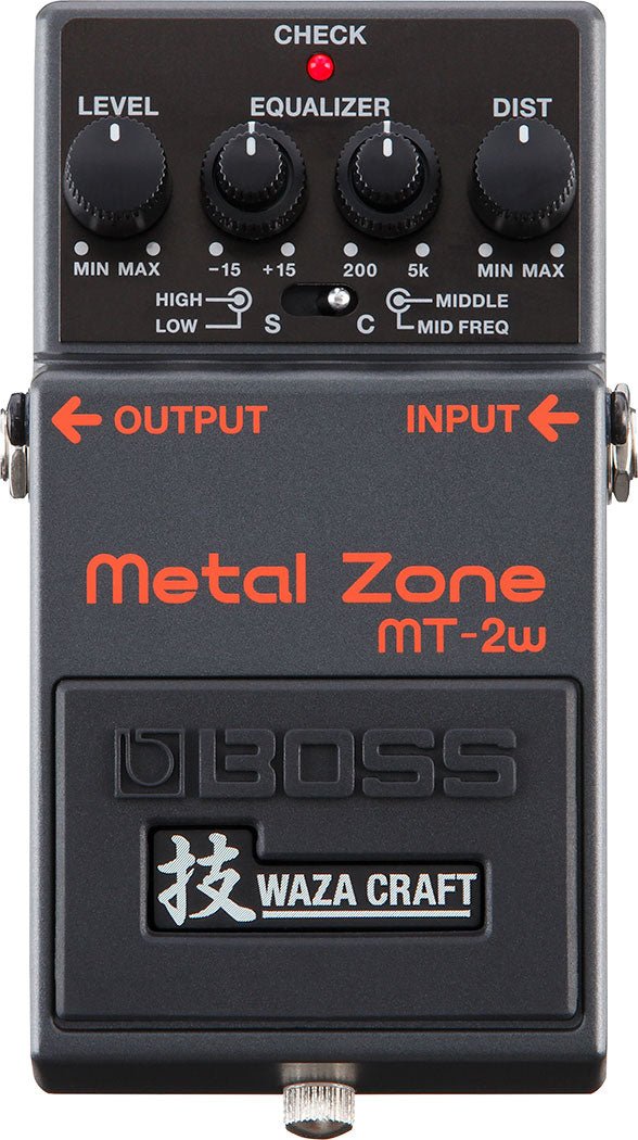 Boss MT - 2W Metal Zone Waza Craft by Roland Canada