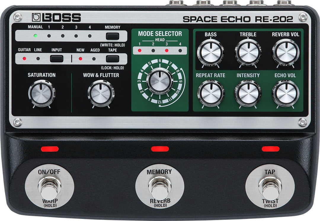 Boss RE - 202 Deluxe Space Echo by Roland Canada