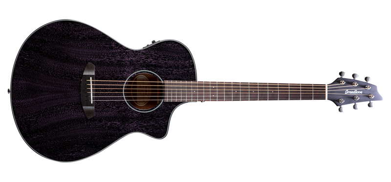 Breedlove Rainforest S Concert Orchid CE African Mahogany African Mahogany