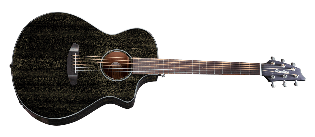 Breedlove Rainforest S Concert Black Gold CE African Mahogany - African Mahogany by Two Old Hippies